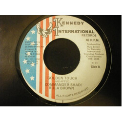 Commander Shad / Rula Brown Golden Touch Vinyl 7" USED