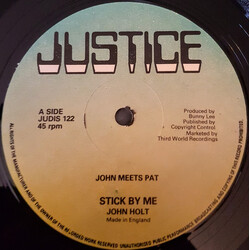 John Holt / Pat Kelly Stick By Me / Careless Girl Vinyl 12" USED