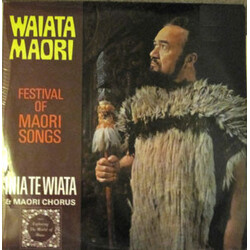 Inia Te Wiata / Maori Chorus Of The New Zealand Opera Company Waiata Maori: Festival Of Maori Songs Vinyl LP USED