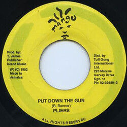 Pliers Put Down The Gun Vinyl 7" USED