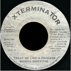 Marcia Griffiths Treat Me Like A Princess Vinyl 7" USED