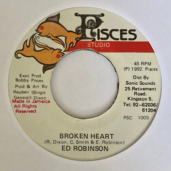 Ed Robinson Broken Heart Vinyl 7" USED
