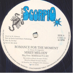 Mikey Melody / Spanner Banner Romance For The Moment / Love  Takes Time Vinyl 12" USED
