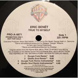 Eric Benét True To Myself Vinyl 12" USED