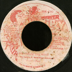 Frankie Paul The End Of The Road Vinyl 7" USED