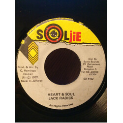 Jack Radics Heart & Soul Vinyl 7" USED