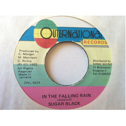 Sugar Black In The Falling Rain Vinyl 7" USED