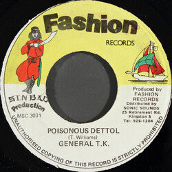 General T.K. Poisonous Dettol Vinyl 7" USED