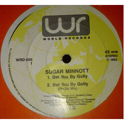 Sugar Minott Bet You By Golly Vinyl 12" USED