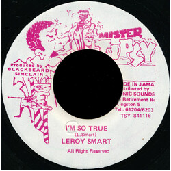 Leroy Smart I'm So True Vinyl 7" USED