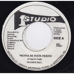 Frankie Paul Wanna Be Your Friend Vinyl 7" USED