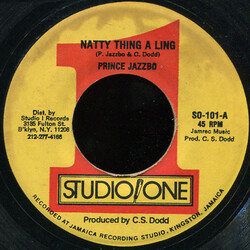 Prince Jazzbo Natty Thing A Ling Vinyl 7" USED