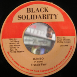 Frankie Paul Rambo Vinyl 7" USED