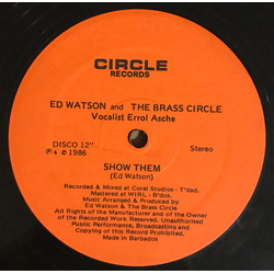 Ed Watson And The Brass Circle Show Them Vinyl 12" USED