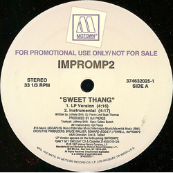 Impromp2 Sweet Thang / Angel Vinyl 12" USED