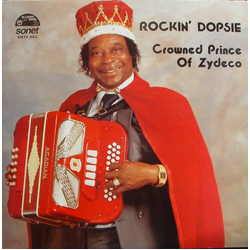 Rockin' Dopsie Crowned Prince Of Zydeco Vinyl LP USED