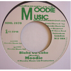 L. Moodie Bloke On Coke USED VINYL 7INCH 45 RPM