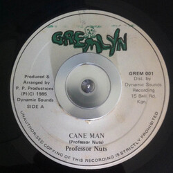 Professor Nuts Cane Man USED VINYL 7INCH