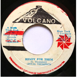 Linval Thompson Ready For Them USED VINYL 7INCH 45 RPM