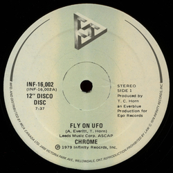 Chrome (9) Fly On UFO Vinyl 12" USED