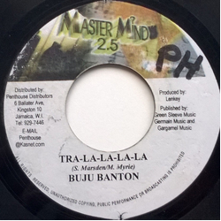 Buju Banton Tra-La-La-La-La Vinyl 7" USED