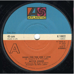 Bettye Swann Doing For The One I Love Vinyl 7" USED