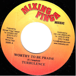 Turbulence (4) Worthy To Be Praise Vinyl 7" USED