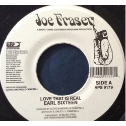 Earl Sixteen / Mikey General Love That is Real Vinyl 7" USED