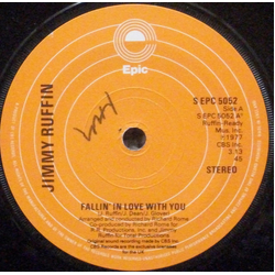 Jimmy Ruffin Fallin' In Love With You Vinyl 7" USED