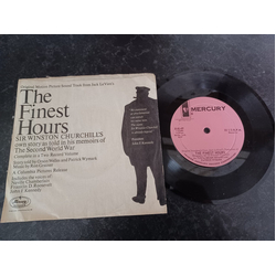 Orson Welles / Patrick Wymark The Finest Hours (Biography Of Winston Churchill) Vinyl 7" USED