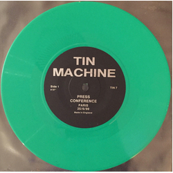 Tin Machine Press Conference Paris 25/6/89 Vinyl 7" USED