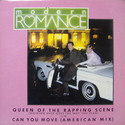 Modern Romance Queen Of The Rapping Scene (Nothing Ever Goes The Way You Plan) C/W Can You Move (American Mix) Vinyl 12" USED