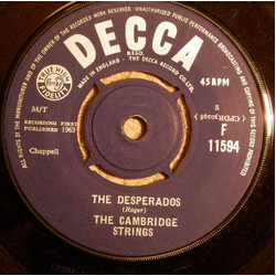 The Cambridge Strings The Desperados Vinyl 7" USED