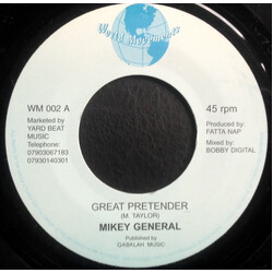 Mikey General Great Pretender Vinyl 7" USED