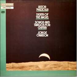 Astor Piazzolla / Jorge Oraisòn Death Of The Angel / Songs And Tangos For Guitar Vinyl LP USED