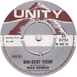 Max Romeo Mini-Skirt Vision Vinyl 7" USED