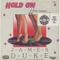 James Duke Hold On USED VINYL 7INCH 45 RPM