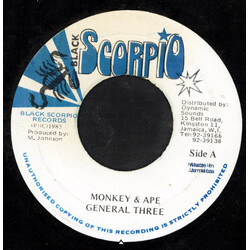 General Trees Monkey & Ape USED VINYL 7INCH 45 RPM