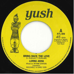 Lorna Asher / Troublesome Bring Back The Love / Look From Far USED VINYL 7INCH 45 RPM