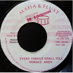 Horace Andy Every Tongue Shall Tell USED VINYL 7INCH 45 RPM