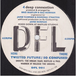 4 Deep Connextion Twisted Future / So Confused USED VINYL 12INCH 45 RPM
