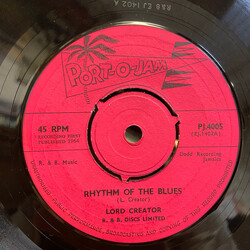 Lord Creator Rhythm Of The Blues / Simple Things USED VINYL 7INCH 45 RPM SINGLE