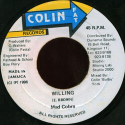 Mad Cobra / Firehouse Crew / Clevie Browne Willing / Version-Natural USED VINYL 7INCH 45 RPM
