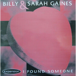 Billy And Sarah Gaines I Found Someone USED VINYL 12INCH 33 S RPM