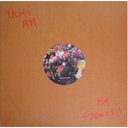 Genesis That's All USED VINYL 12INCH 45 RPM STEREO