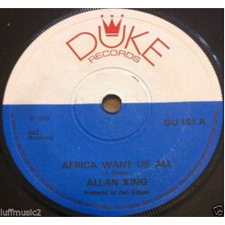 Alan King Pin / Joe Gibbs Africa Want Us All / Liberation USED VINYL 7INCH 45 RPM