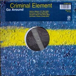 Criminal Element Orchestra Go Around USED VINYL 12INCH 33 S RPM