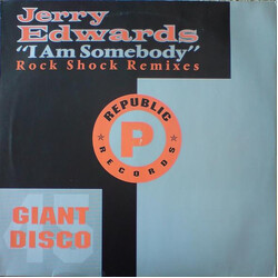 Jerry Edwards I Am Somebody USED VINYL 12INCH 33 S RPM