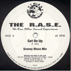 The R.A.S.E. The Ron Allen Sound Experience USED VINYL 12INCH 33 S RPM 45 RPM