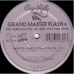 Grandmaster Flash & The Furious Five / Melle Mel / Duke Bootee White Lines (Don't Do It) / Message II (Survival) USED VINYL 12INCH 33 S RPM